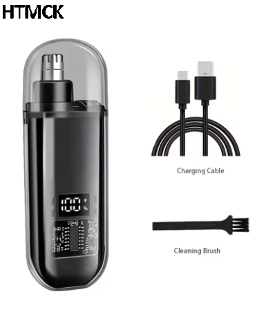 Mens Grooming Kit Bag - Recortador de pelo de nariz y