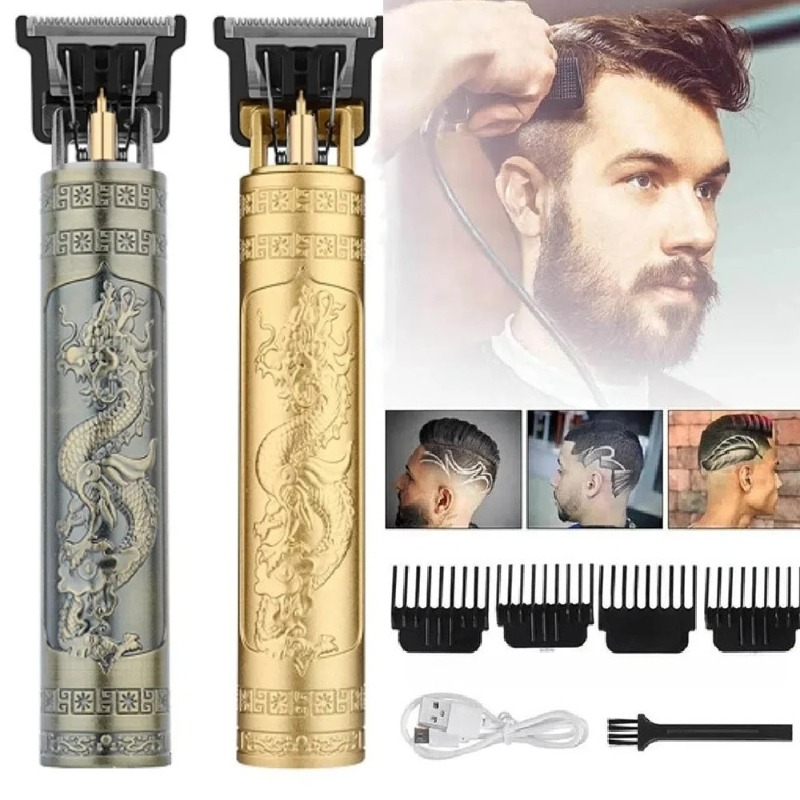 Men'S Grooming Guide - Recortadora de Barba Eléctrica T9 Inalámbrica