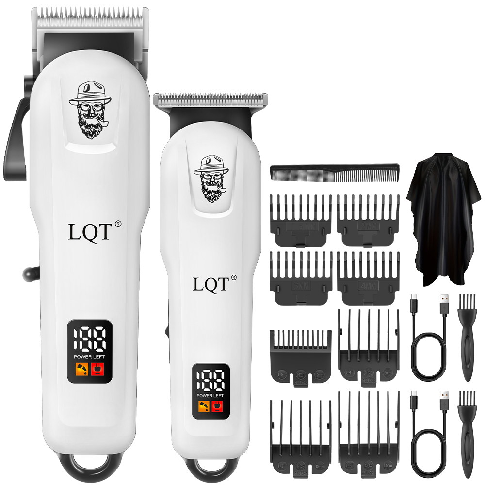Mens Grooming Tools - LQT 2 piezas de cortapelos eléctricos