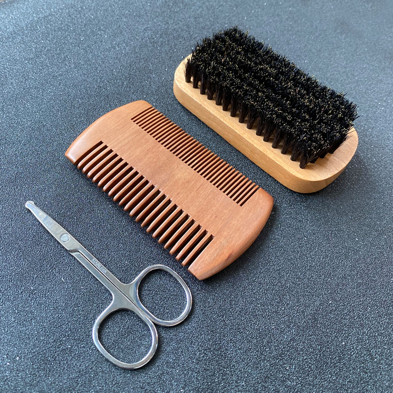 Mens Grooming Kit Bag - Set de Cuidado de Barba para