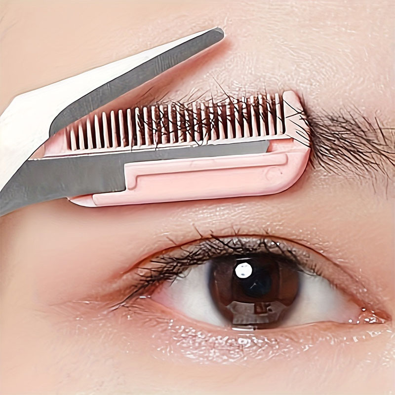 Men'S Grooming Makeup - Juego de tijeras y peine para