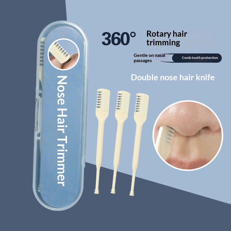 Men'S Grooming Tool - Recortador manual de vello nasal de