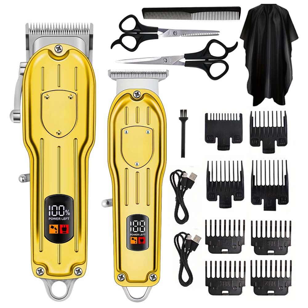 Men'S Grooming Guide - Set Profesional de Cortadora de Pelo