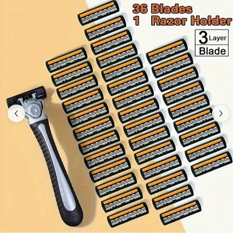 Men'S Grooming Set Gift - Maquinilla de afeitar manual premium de