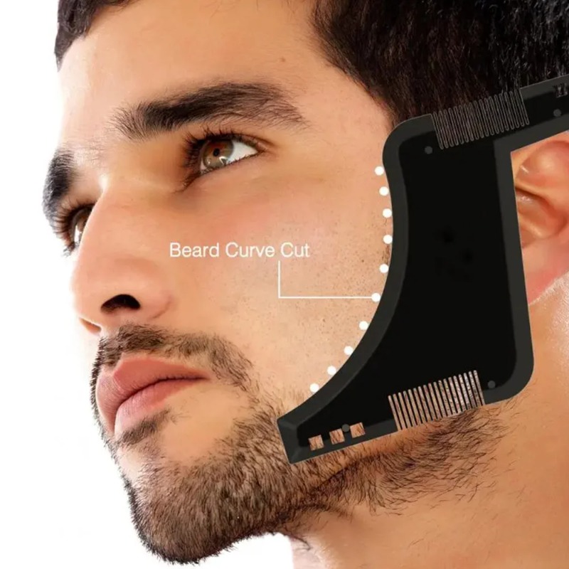 Men'S Grooming Tool - 1PC Peine Moldeador de Barba para