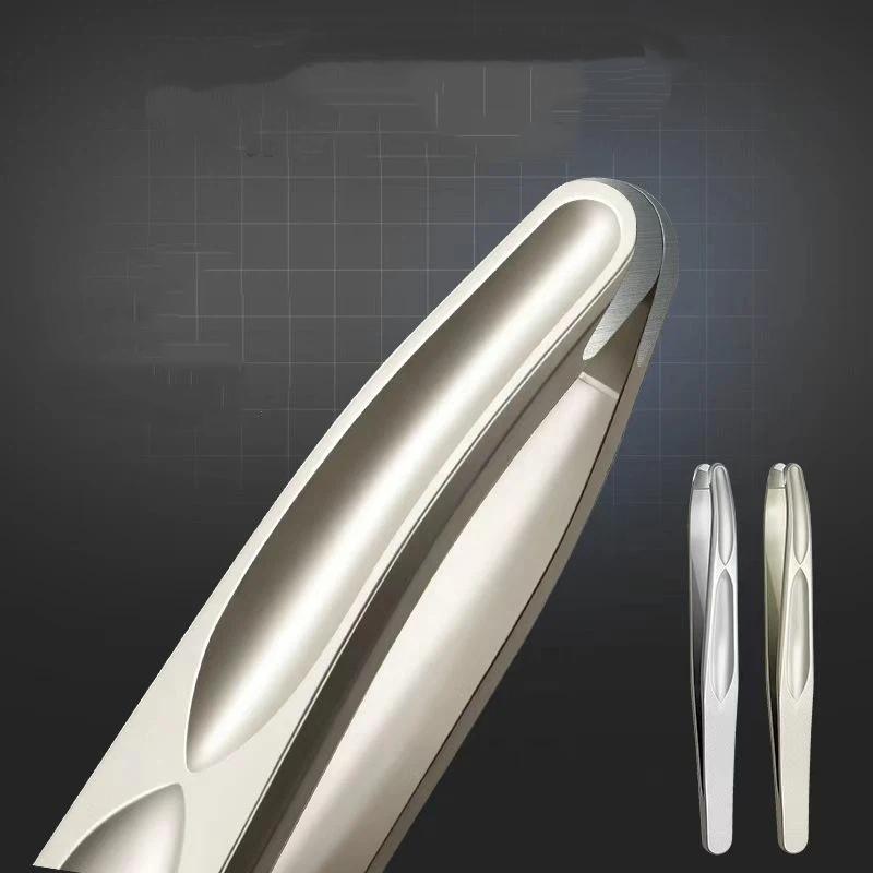 Men'S Grooming Makeup - Pinzas Redondas para Depilación Facial, 1/3