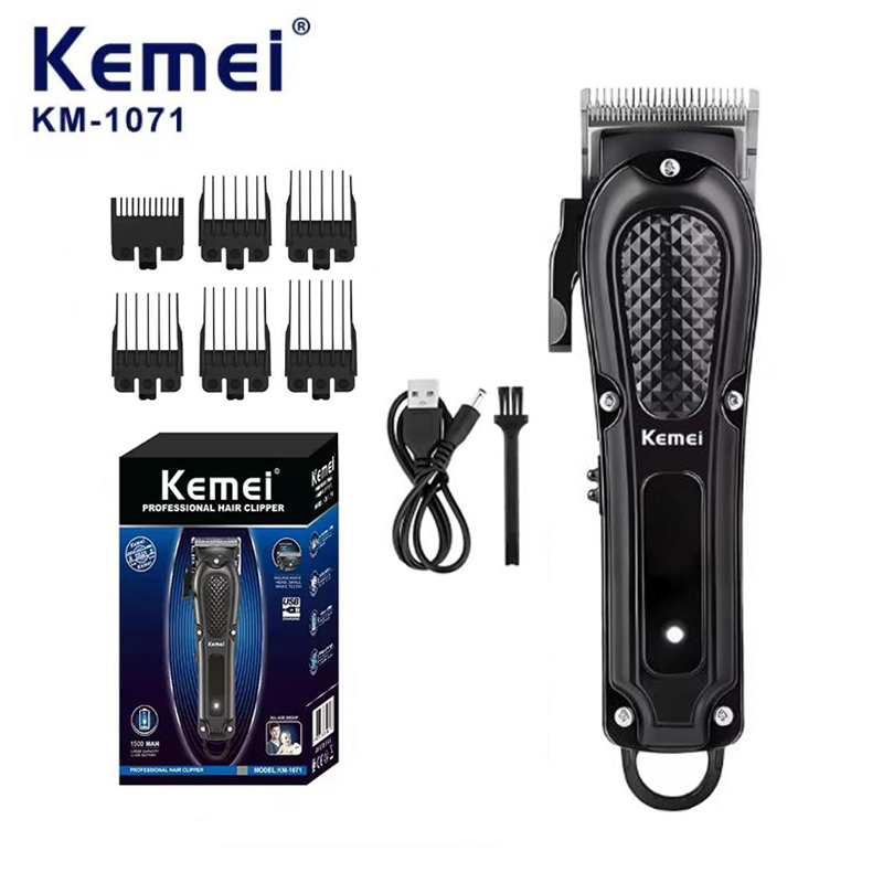 Mens Grooming Tools - Cortadora de Pelo Eléctrica Kemei KM-1071,