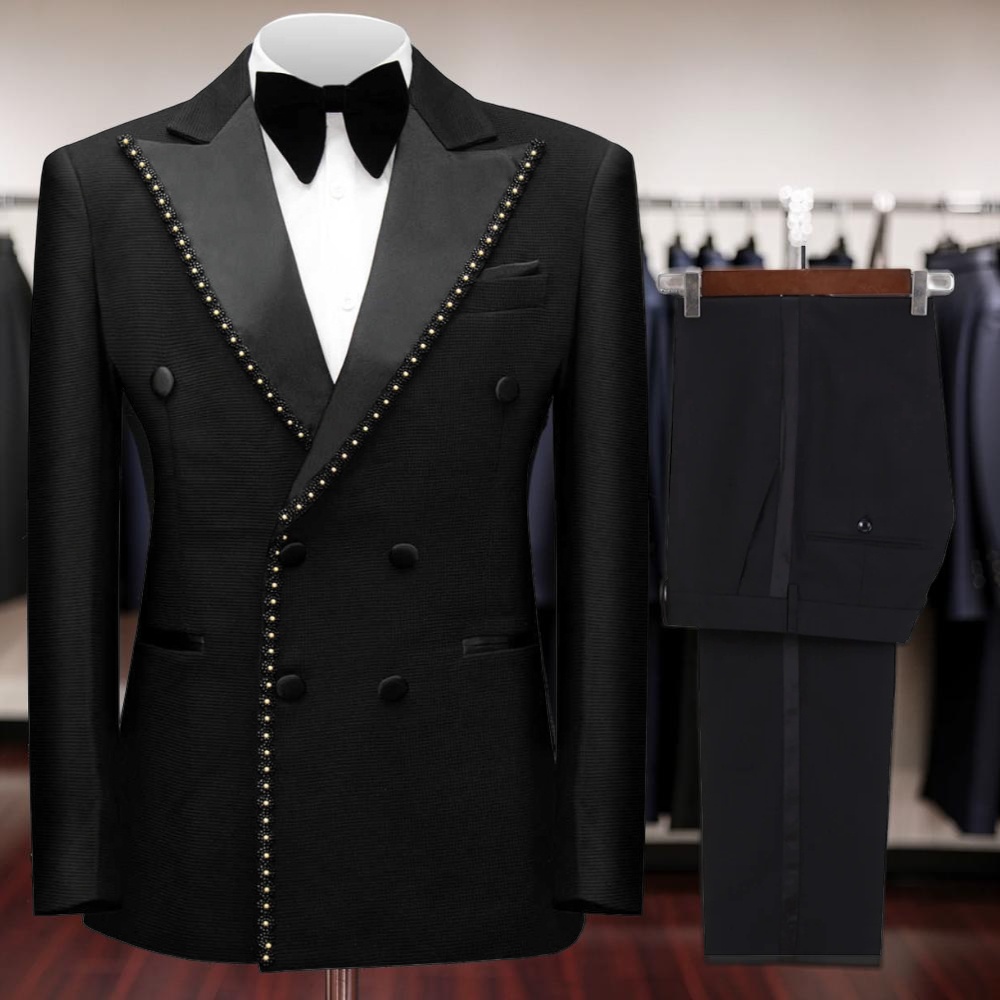 Mens Grooming Tools - Trajes Formales de Doble Botonadura con