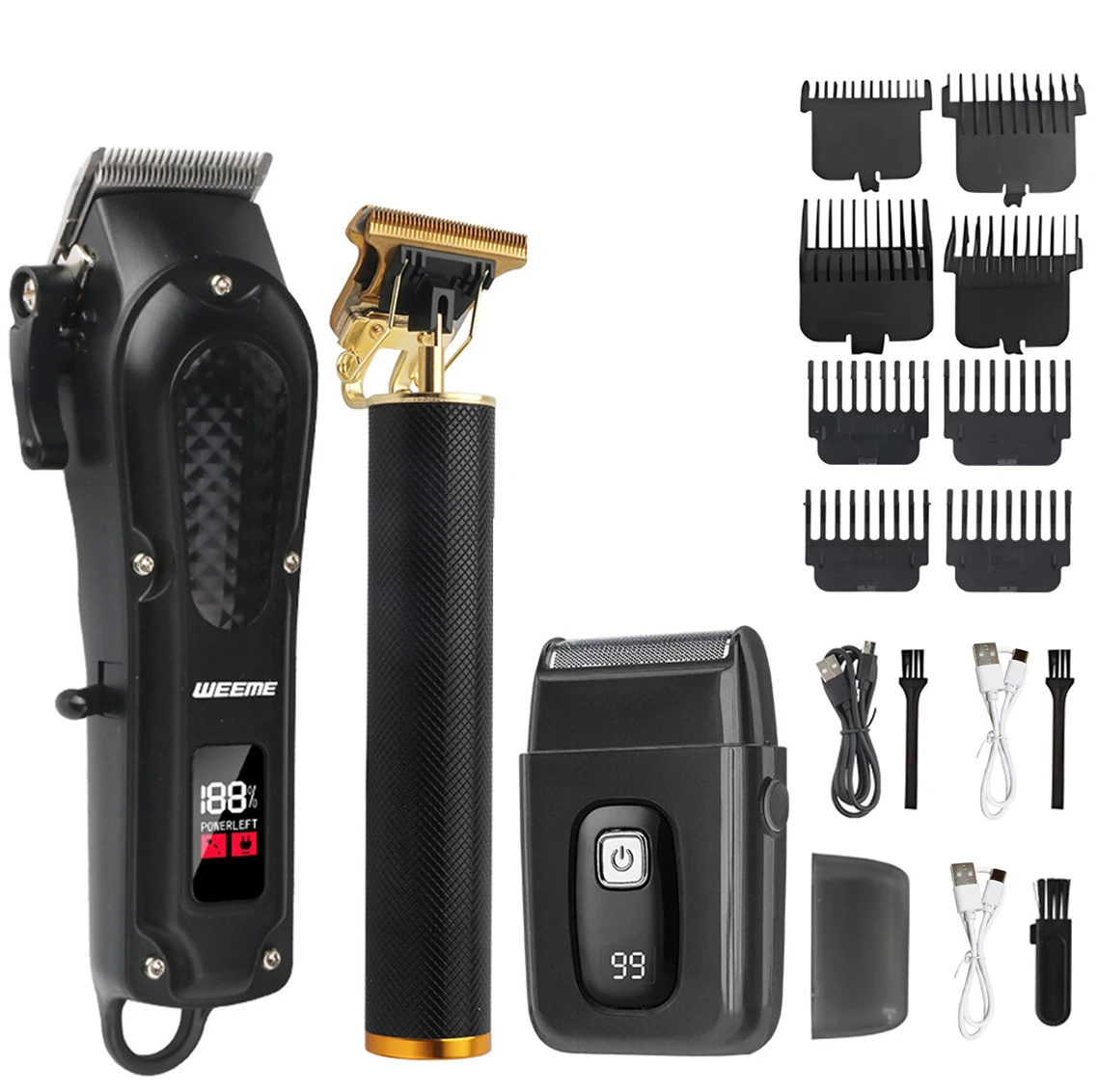 WEEME 806 cortadora de pelo el - Beard Trimmer Cordless reseña y precio