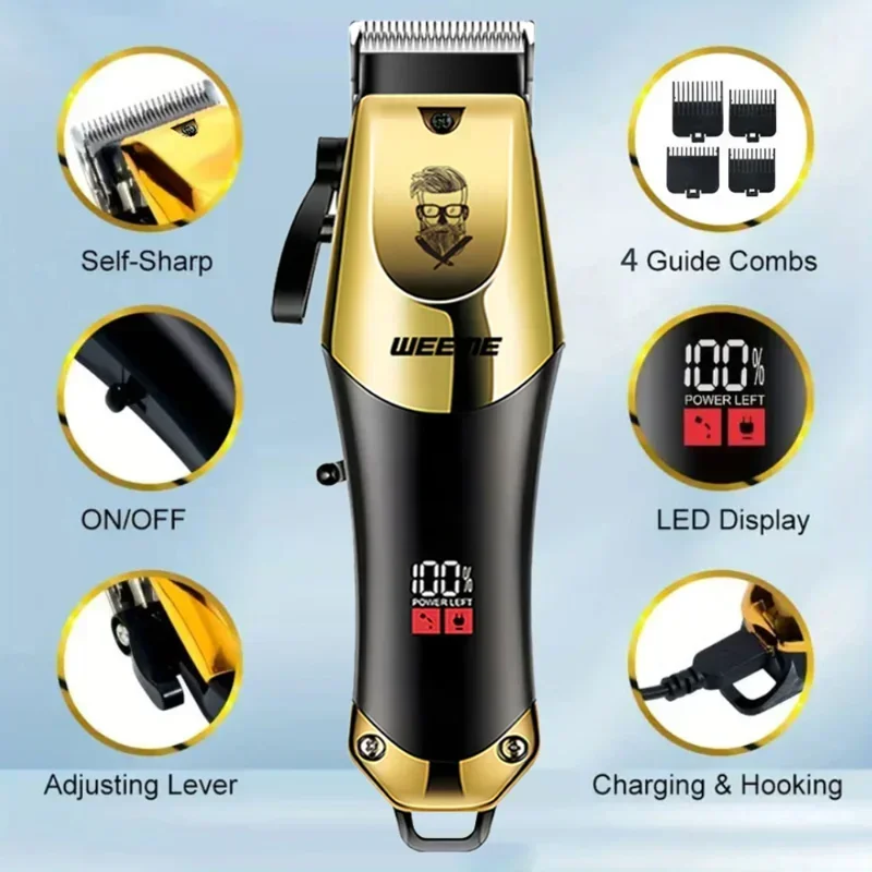Máquina Cortadora de Pelo Inal - Beard Trimmer Cordless reseña y precio