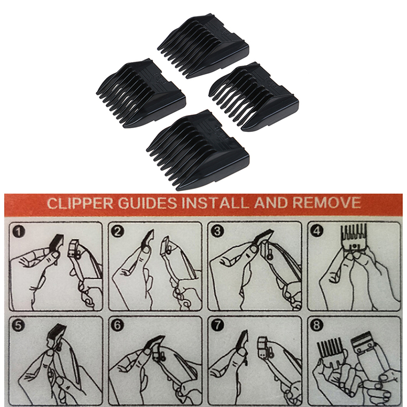 Juego de 4 Peines Guía para Co - Men'S Grooming Guide reseña y precio