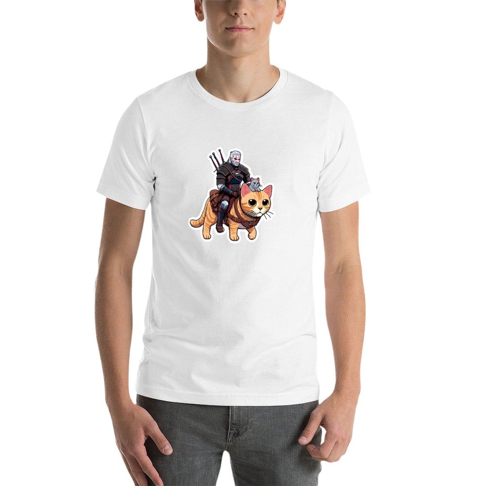 Camiseta Geralt's Guide to Cat - Men'S Grooming Guide reseña y precio