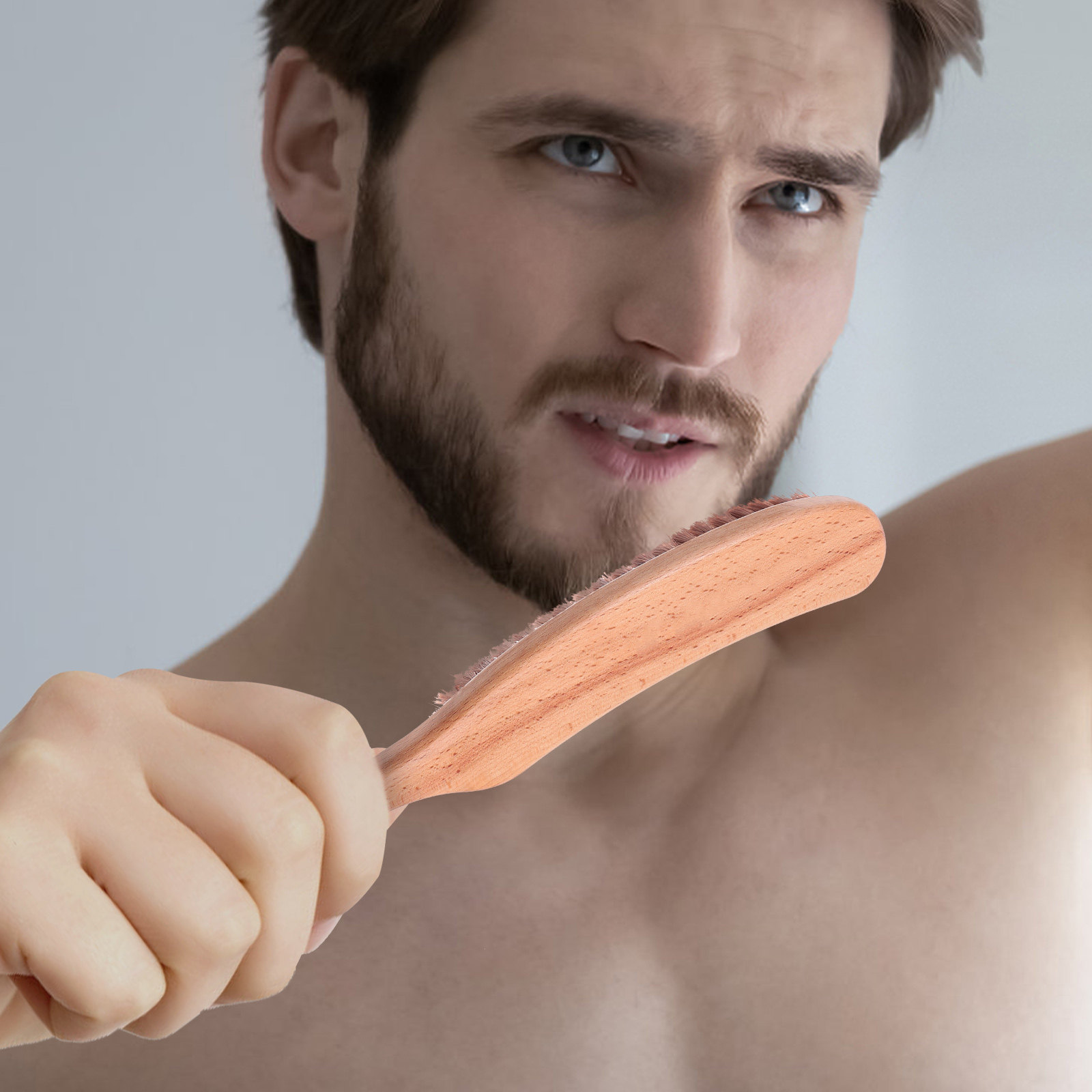 Cepillo para Barba de Nailon P - Men'S Beard Grooming reseña y precio