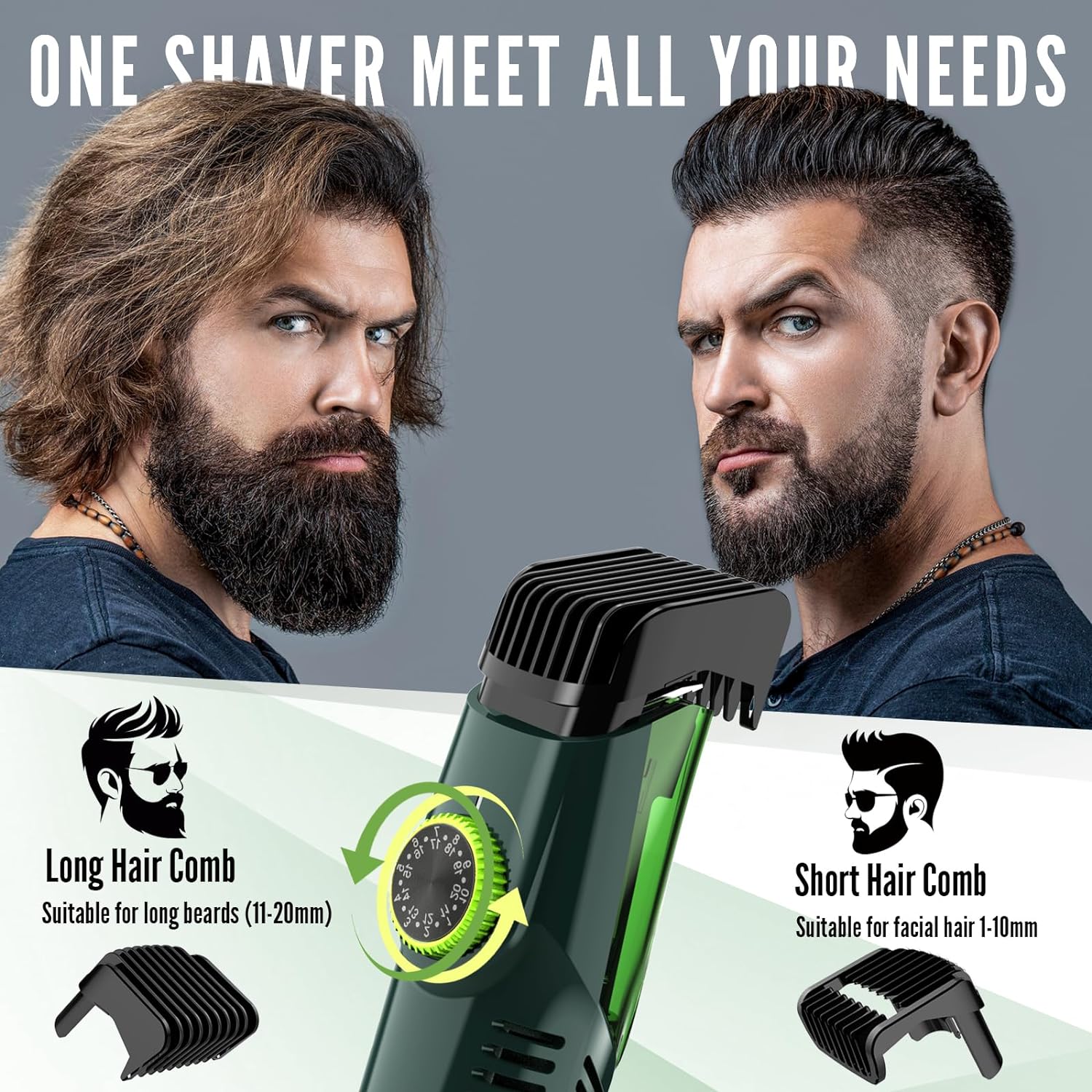 Recortador de barba Hatteker p - Mens Grooming Kit Bag reseña y precio