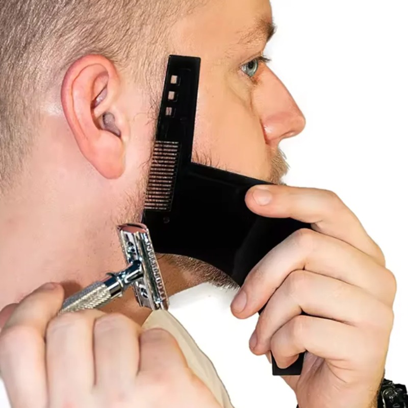 1PC Peine Moldeador de Barba p - Men'S Grooming Tool reseña y precio
