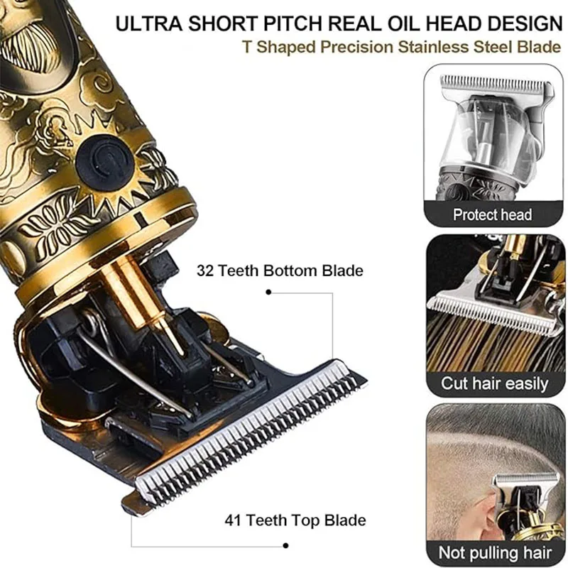 Kit de Aseo Masculino T9, Cort - Beard Trimmer Cordless reseña y precio