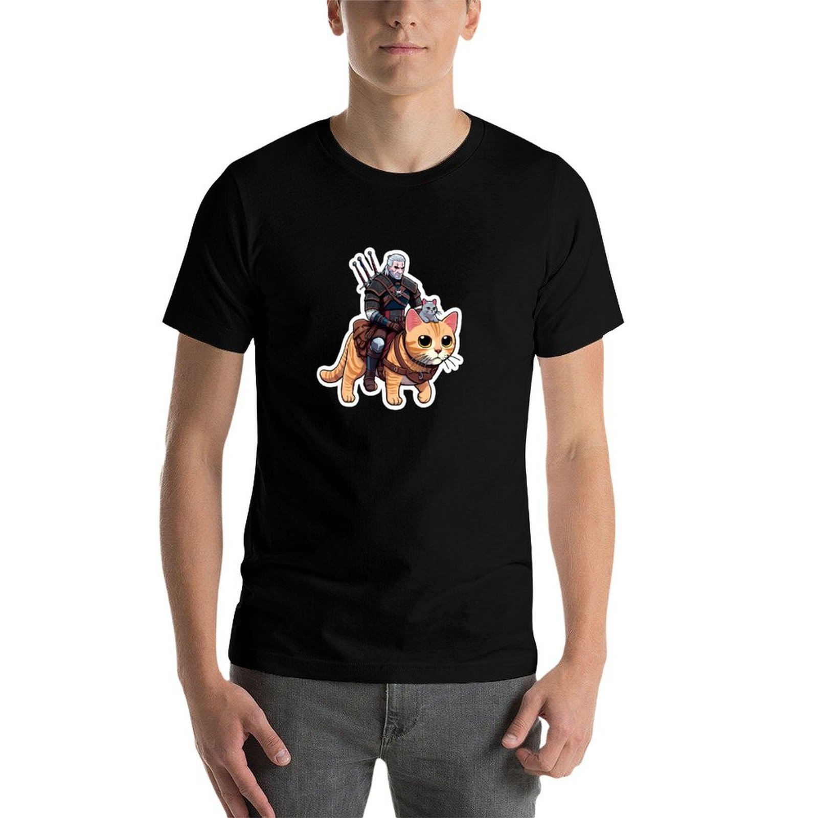 Camiseta Geralt's Guide to Cat - Men'S Grooming Guide reseña y precio