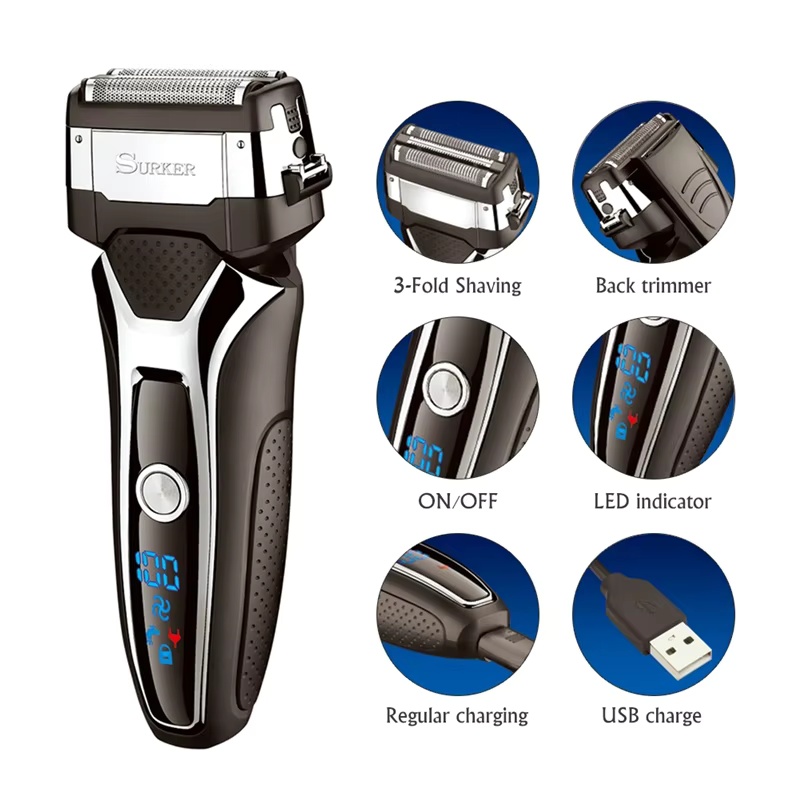 Afeitadora eléctrica Surker pa - Men'S Grooming Gift Set reseña y precio